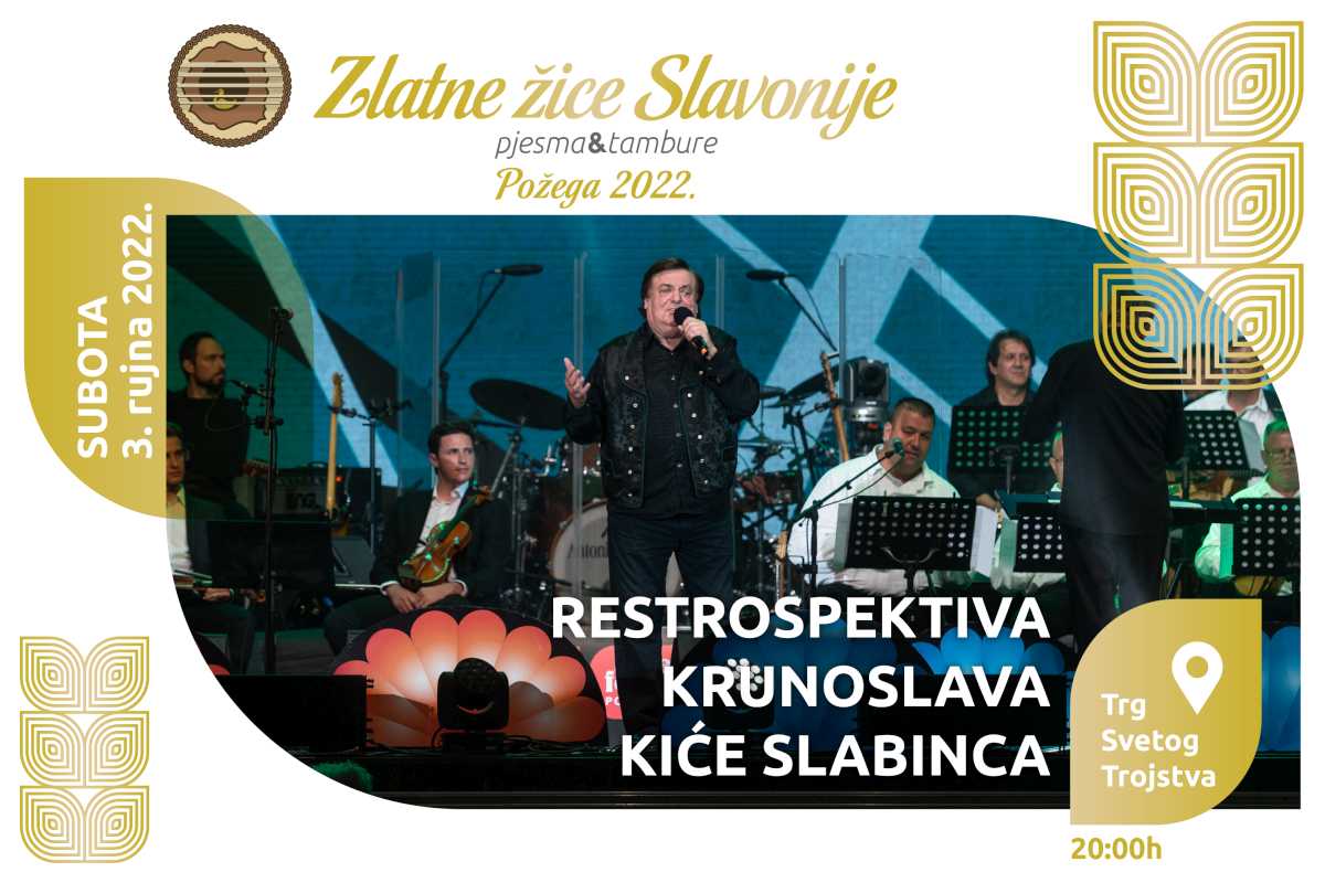Restrospektiva Krunoslava Kiće Slabinca: Glazbeni spektakl u čast našem velikanu