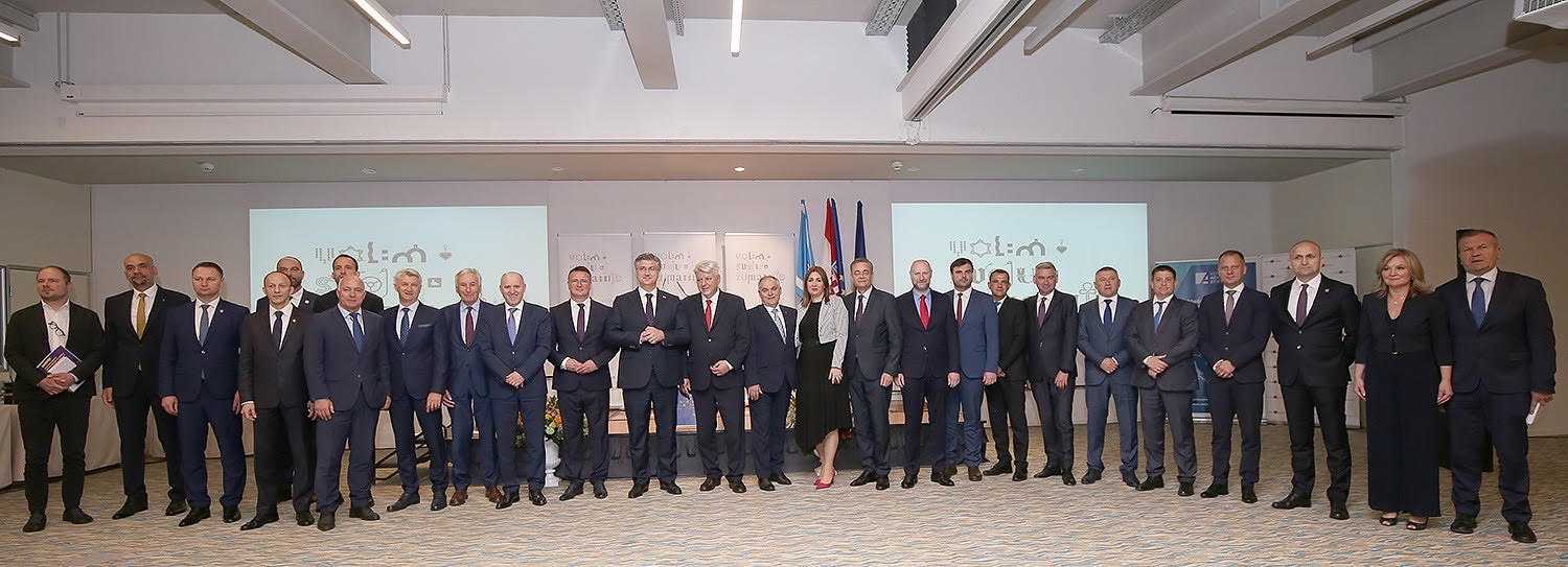 Županica Antonija Jozić prisustvovala svečanom obilježavanju 20. obljetnice Hrvatske zajednice županija