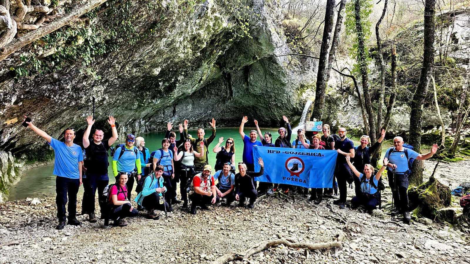 [FOTO] HPD Gojzerica u Istri na Stazi 7 slapova