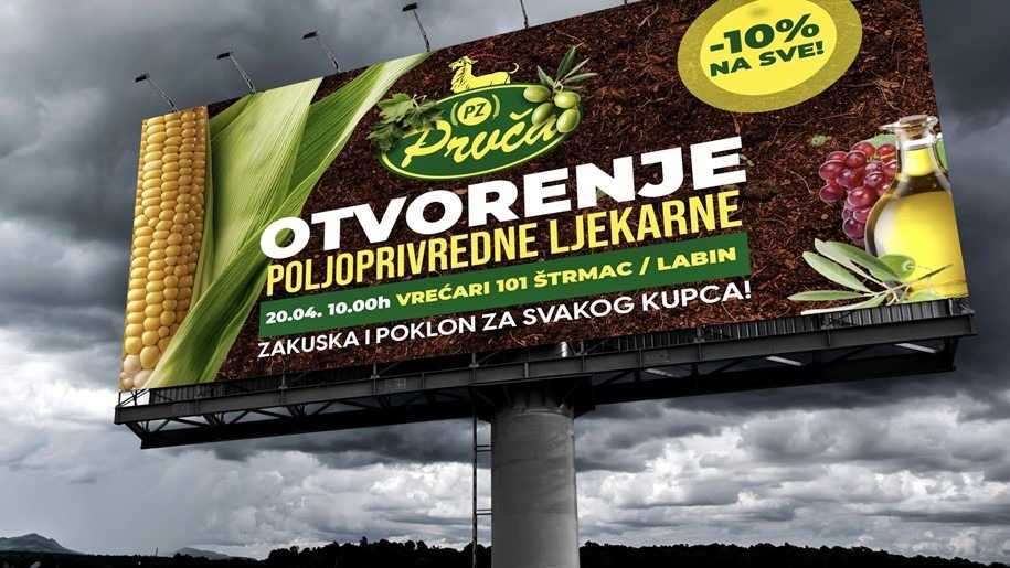Prvča u Istri otvara svoju 53. poljoprivrednu ljekarnu u Hrvatskoj!