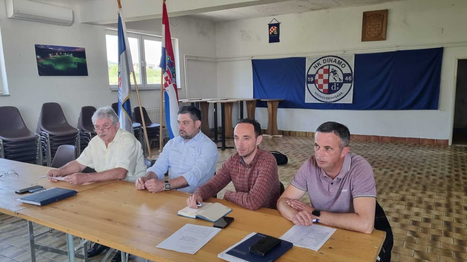 Održana redovna godišnja sjednica Skupštine Nogometnog kluba Dinamo Vidovci – Dervišaga