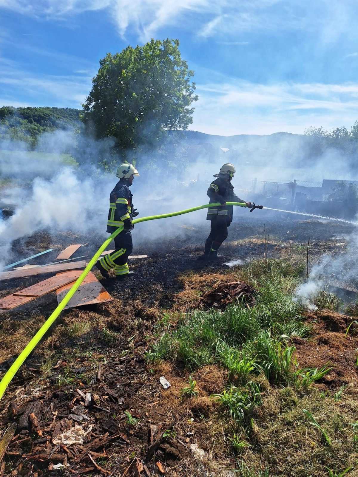 41-godišnjakinja spaljivala granje i travu pa se požar proširio
