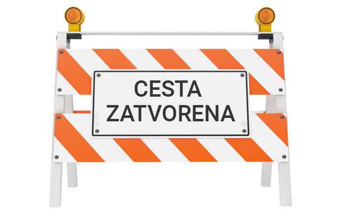 Sutra zatvorena županijska cesta Nova Ljeskovica – Čaglin