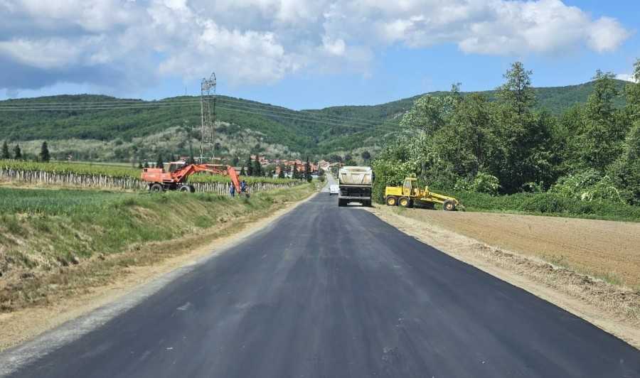 Završeni radovi na presvlačenju asfalta na “Zelenoj magistrali” i prema Podgorju