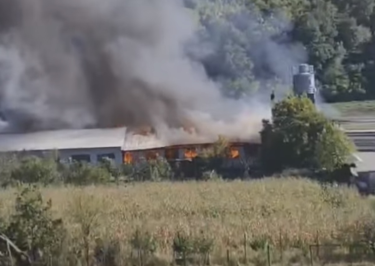 U krugu trgovačkog društva došlo do požara