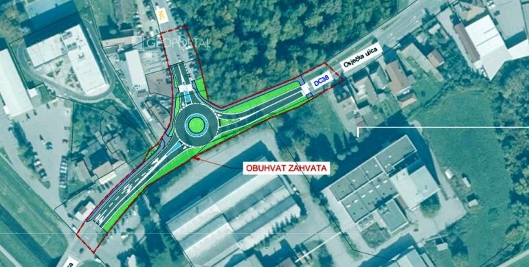 U tijeku je odabir izvođača radova za kružni tok kod vojarne