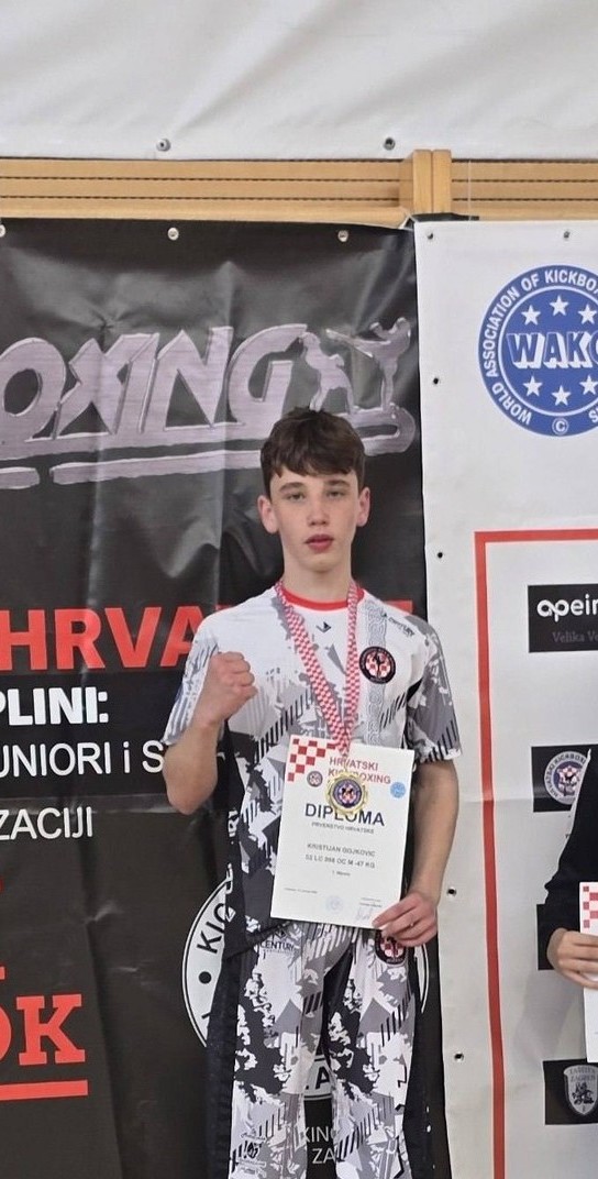 Borac Požega nastupio paralelno na dva natjecanja, Kristijan Gojković prvak Hrvatske!