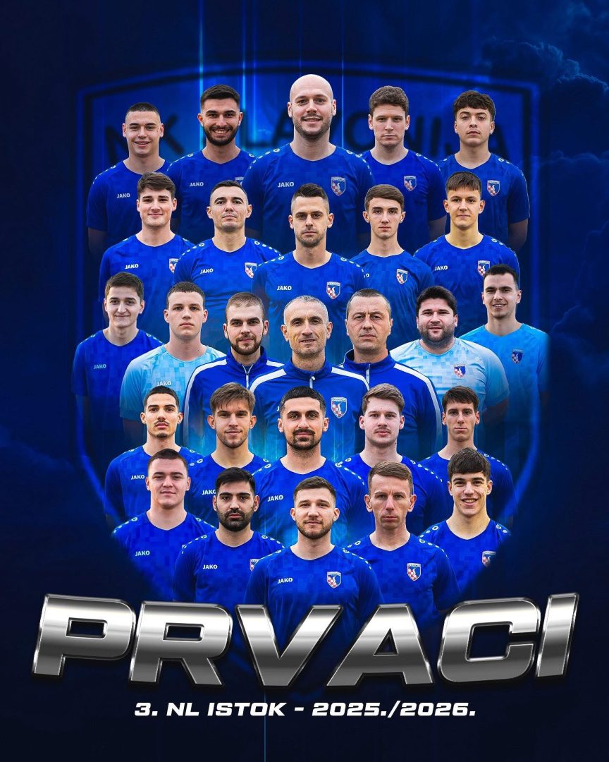 Obavijest navijačima: U 22 sata dočekajmo prvake NK Slavoniju