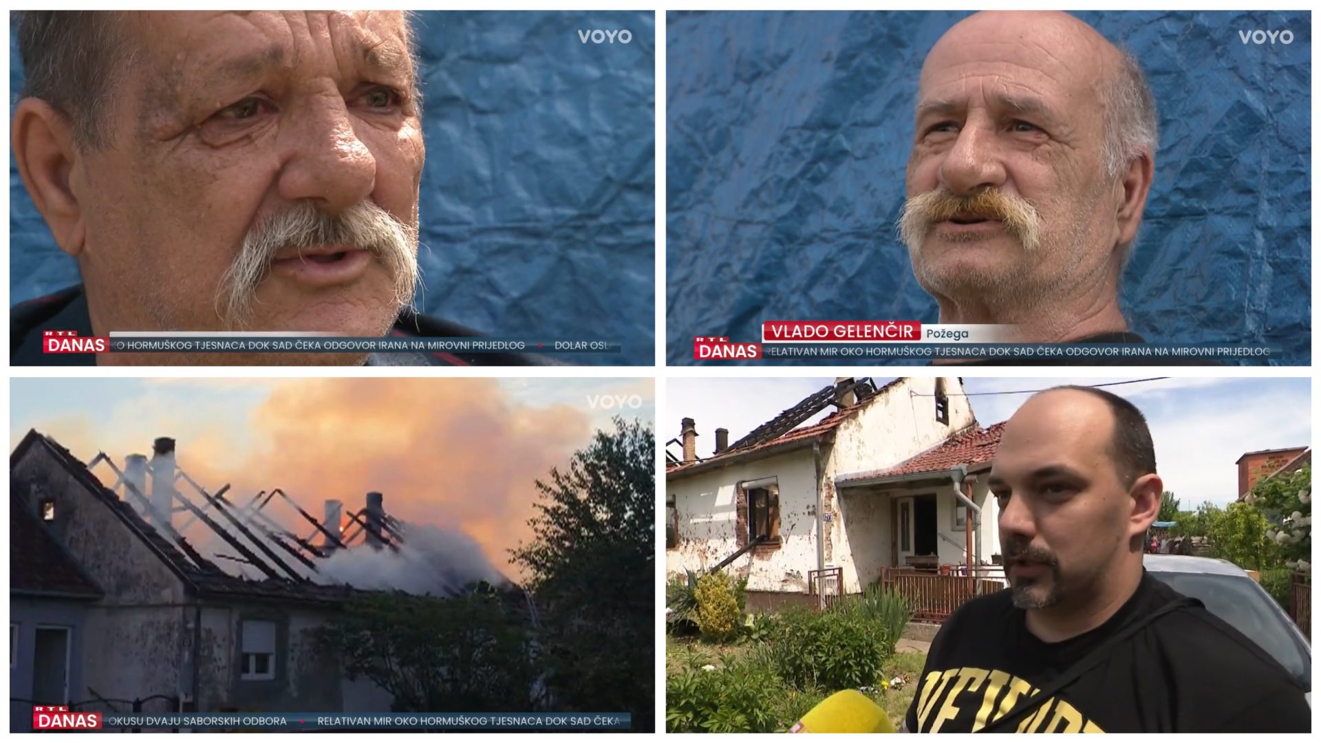Obitelji Gelenčir i Mihalinec u požaru ostale bez svega, evo kako pomoći