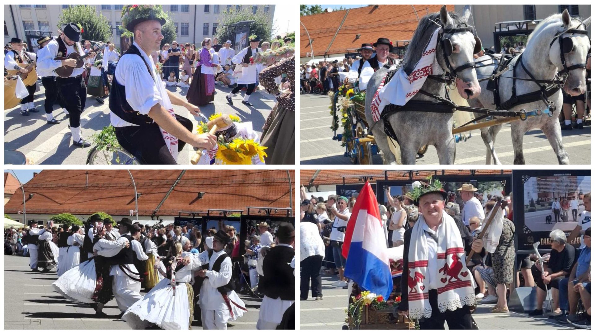 [FOTO] 60. Đakovački vezovi: Tisuće posjetitelja uživale u svečanoj povorci