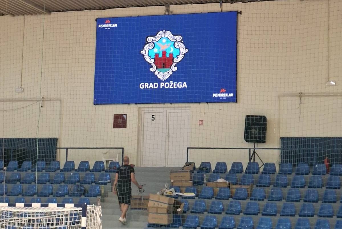 Sportska dvorana Tomislav Pirc dobila novi semafor za utakmice i međunarodna natjecanja
