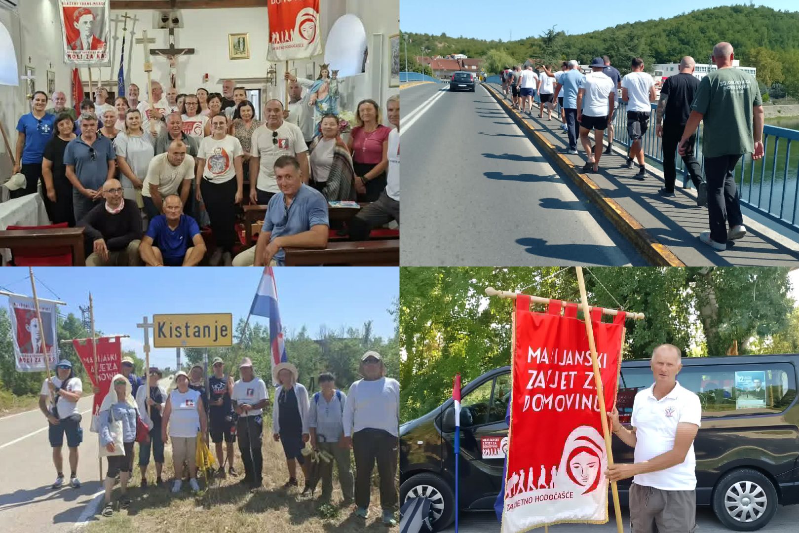 Vinko Krsnik iz Kutjeva prehodao 300 kilometara u hodočašću „Marijanski zavjet za Domovinu“