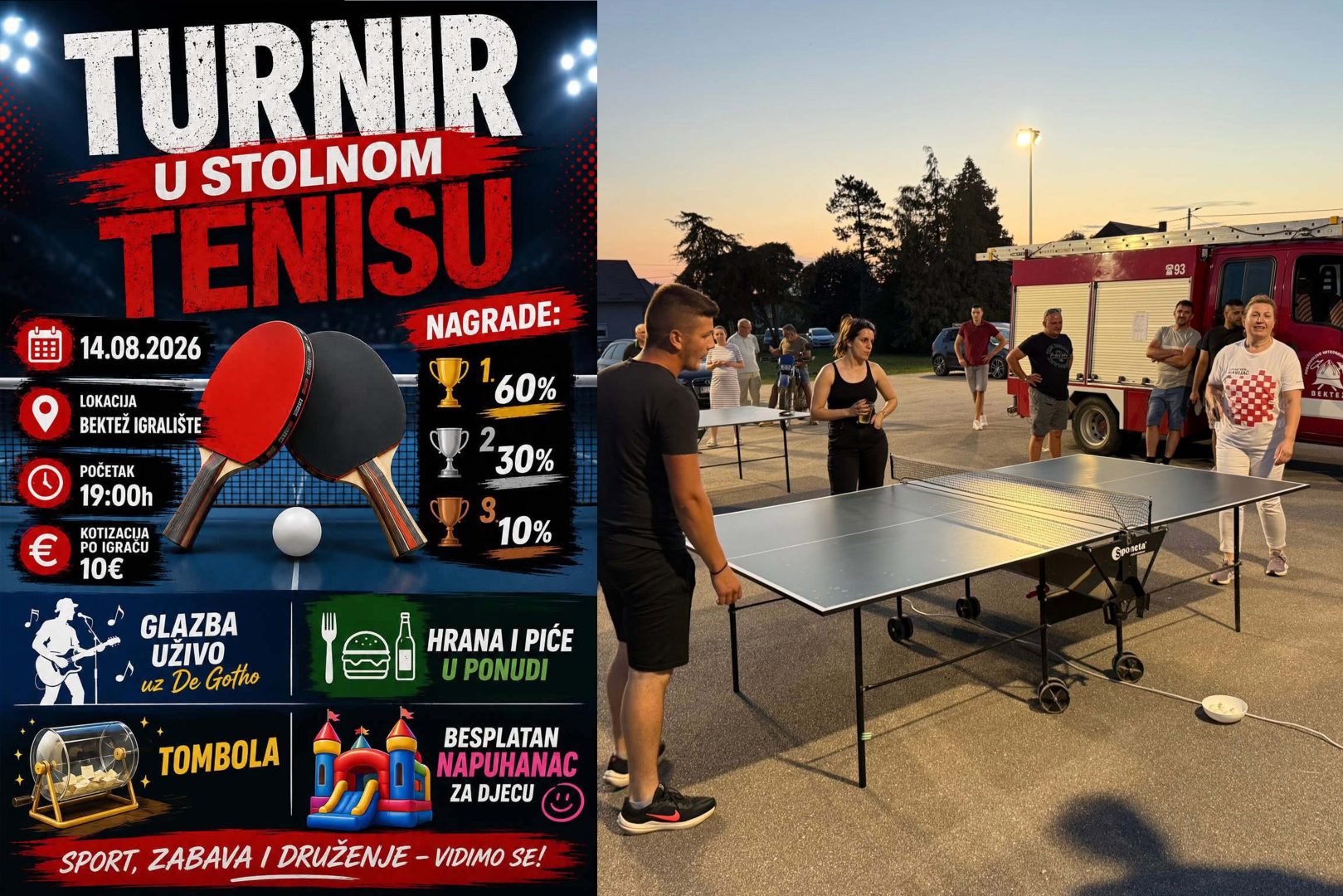 [NAJAVA] U Bektežu se sutra održava drugi turnir u stolnom tenisu