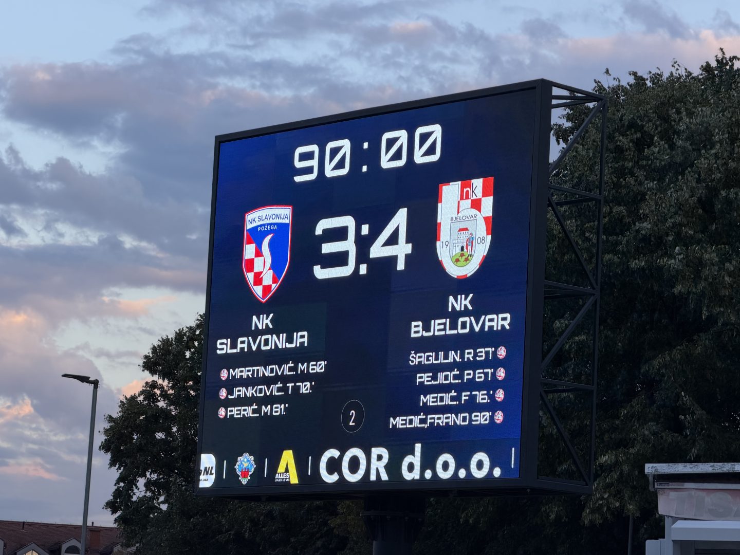 Obrana i vezni red zakazali: Slavonija kod kuće primila četiri gola