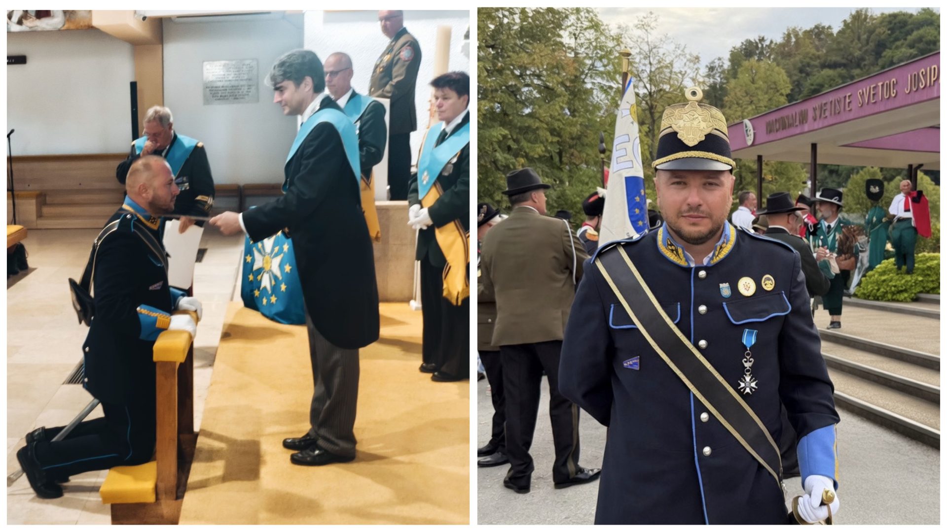 Požežanin Mateo Pejaković postao vitez, odlikovao ga belgijski princ