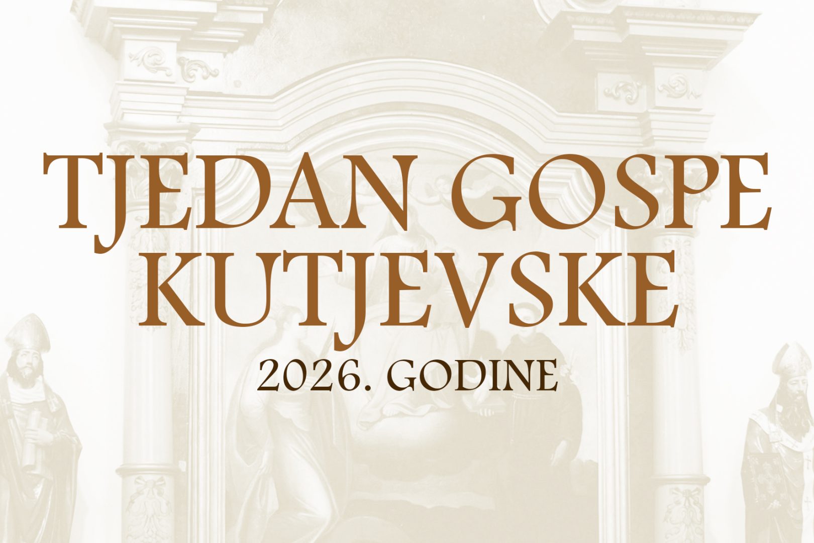 [NAJAVA] Pred nama je Tjedan Gospe kutjevske