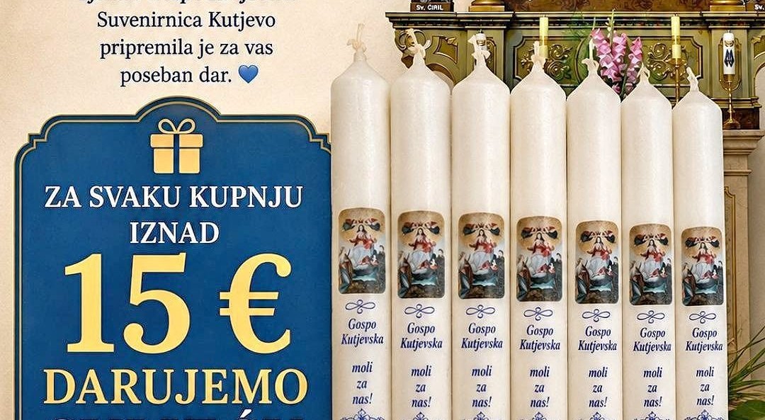 Suvenirnica Kutjevo: Darivanje povodom Tjedna Gospe Kutjevske