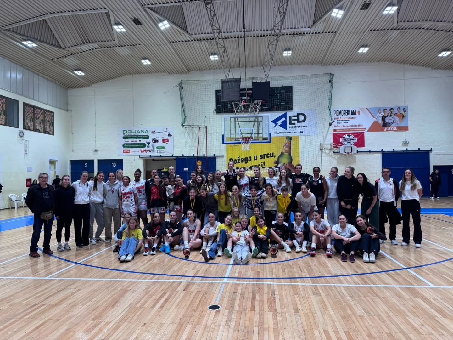 ŽKK Plamen Požega pobjednik 31. međunarodnog turnira „Zlatna dolina“