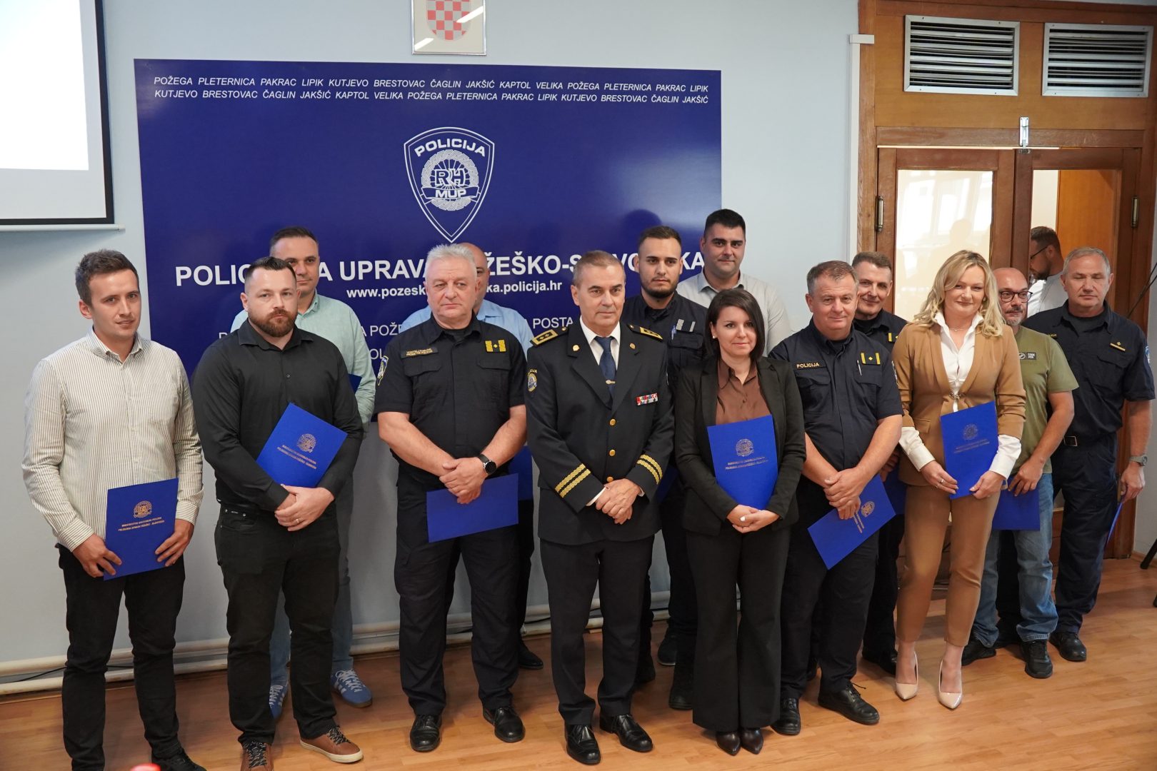 [FOTO] Požeško-slavonska policija među najuspješnijima u Hrvatskoj