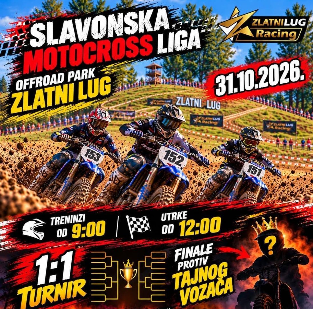 Požeština će ponovno zagrmjeti: Zlatni Lug sutra domaćin motocross utrka
