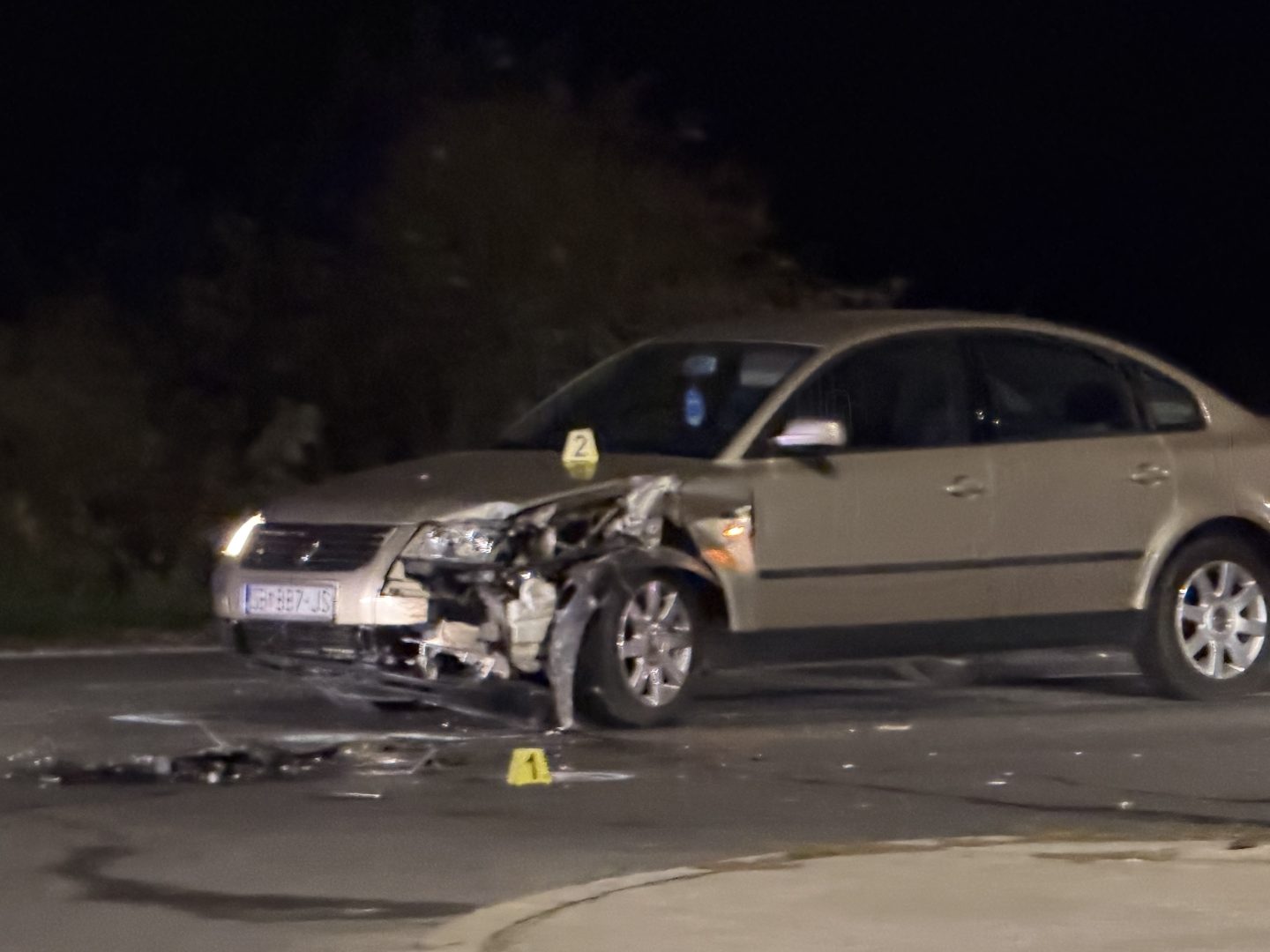Zbog oduzimanja prednosti sudario se s drugim vozilom