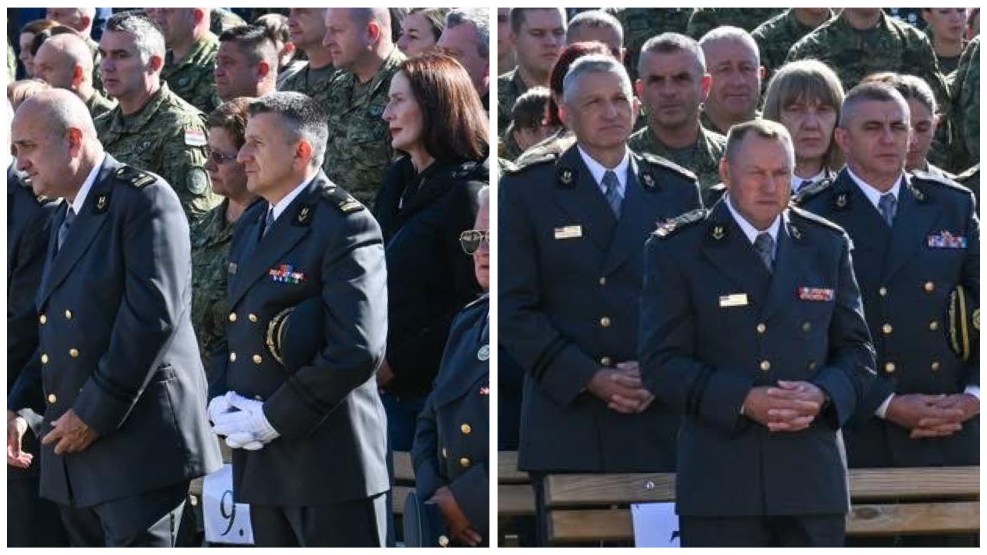 Brigadir Pejaković i pukovnik Kordić na vojnom hodočašću u Mariji Bistrici